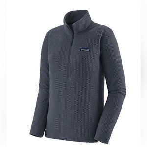 Patagonia Women’s R1 Air Zip Neck Fleece, Smolder Blue, Size M